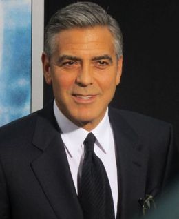 子供の鼻はパパ似？といわれているジョージ・クルーニー