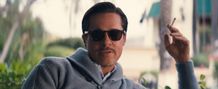 サイレント映画界の頂点に君臨する大スター、ジャック・コンラッド役を演じたブラッド・ピット