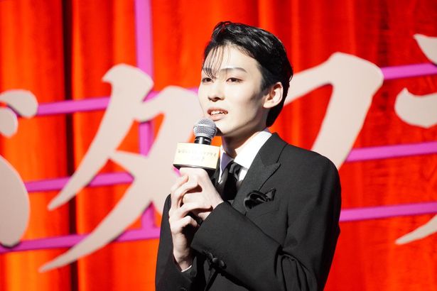 『レジェンド＆バタフライ』ジャパンプレミアに登壇した市川染五郎