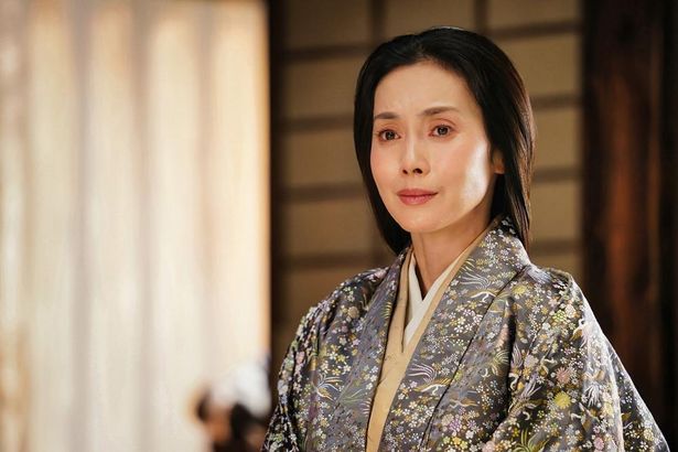 濃姫の筆頭侍女である各務野を演じる中谷美紀