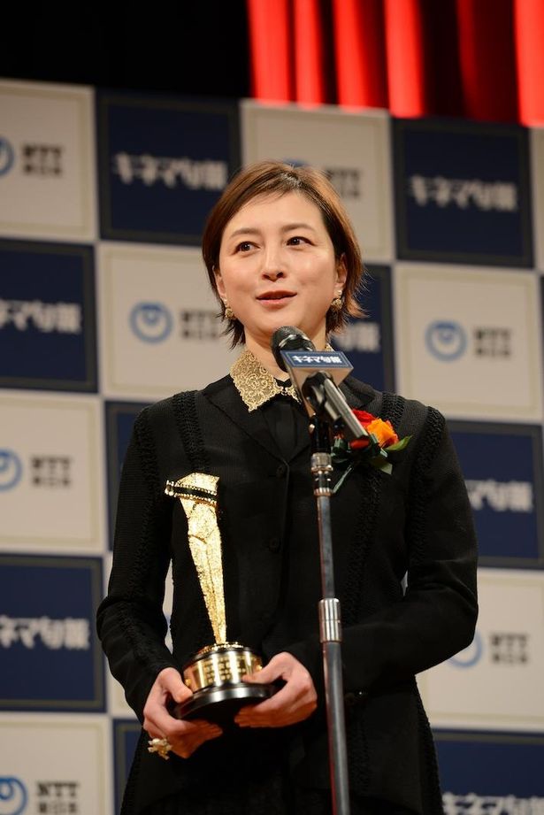 助演女優賞受賞の広末涼子「生きてる限り俳優を続けていきたい」