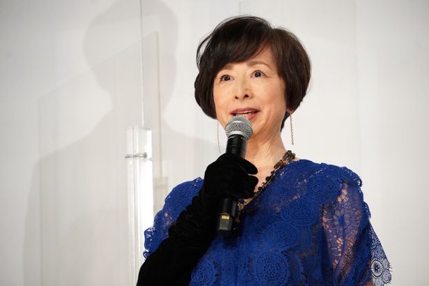 『エゴイスト』公開記念舞台挨拶に登壇した阿川佐和子