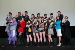 ベッキーが、映画版「JKニンジャガールズ」の完成披露試写会に登場！