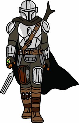 一流の戦士集団”マンダロリアン”に所属する戦士。その素顔を決して他人には見せない