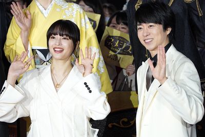 広瀬すず、櫻井翔ら“チーム・ネメシス”の登場に、会場から歓声が上がった