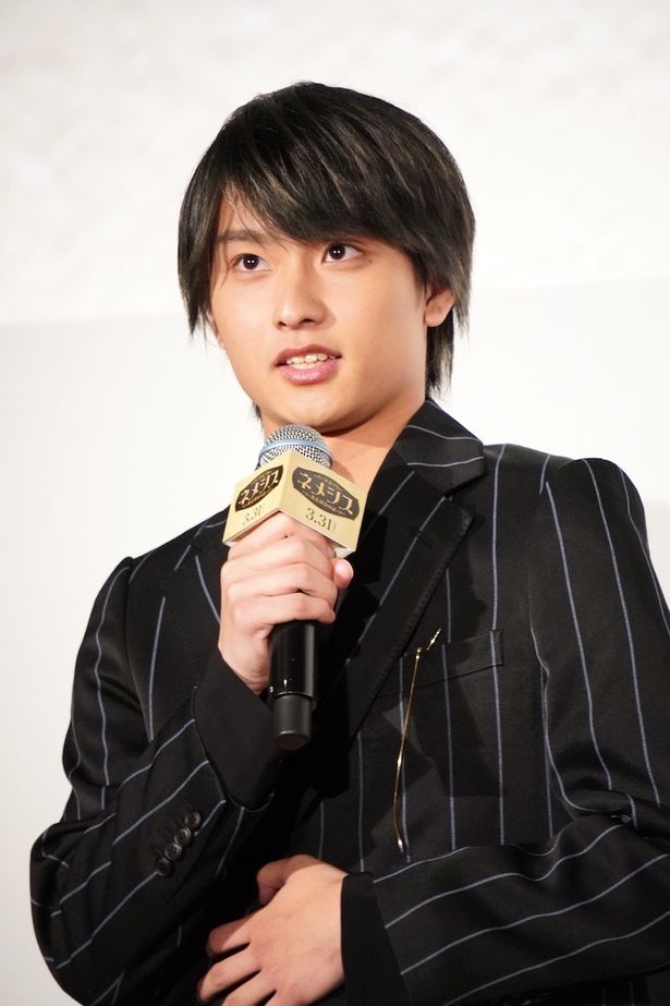 『映画 ネメシス 黄金螺旋の謎』ジャパンプレミア舞台挨拶に登壇した奥平大兼