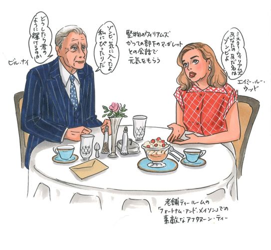 自分の人生にしっくりこなかった“ミスター・ゾンビ”が、輝きを取り戻す。イラストで『生きる LIVING』を解説！