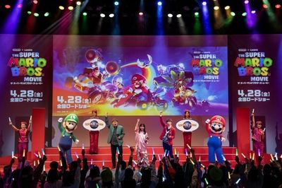 『ザ・スーパーマリオブラザーズ・ムービー』のスペシャルイベントがユニバーサル・スタジオ・ジャパンで開催