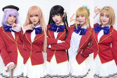 人気アニメのキャラクターに扮した美麗コスプレイヤーたちを大特集！