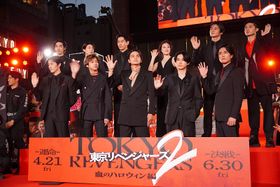 「東リベ祭り！開幕ー！」と発声