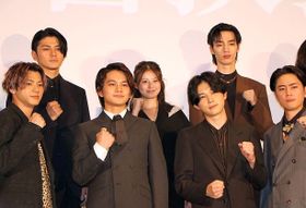 映画『東京リベンジャーズ2 血のハロウィン編 ‐運命-』の公開初日舞台挨拶が開催