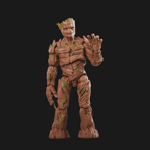 グルートの純朴な雰囲気が感じられるアイテムだ(「『マーベル』「マーベル・レジェンド」6インチ・アクションフィギュア MCUシリーズ グルート［映画『ガーディアンズ・オブ・ギャラクシー：VOLUME 3』］」)