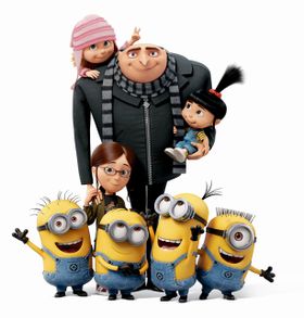 娘たちと仲良く暮らすグルー