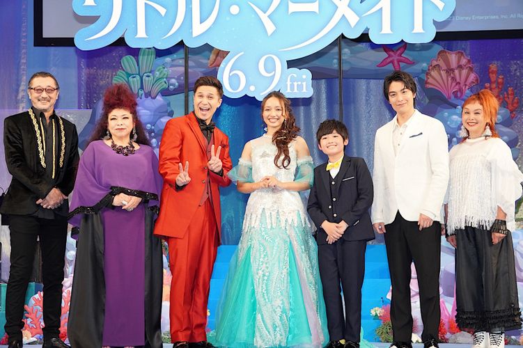 実写版『リトル・マーメイド』吹替声優が発表！“セバスチャン”木村昴＆“トリトン”大塚明夫が丁々発止のやり取りで会場沸かす