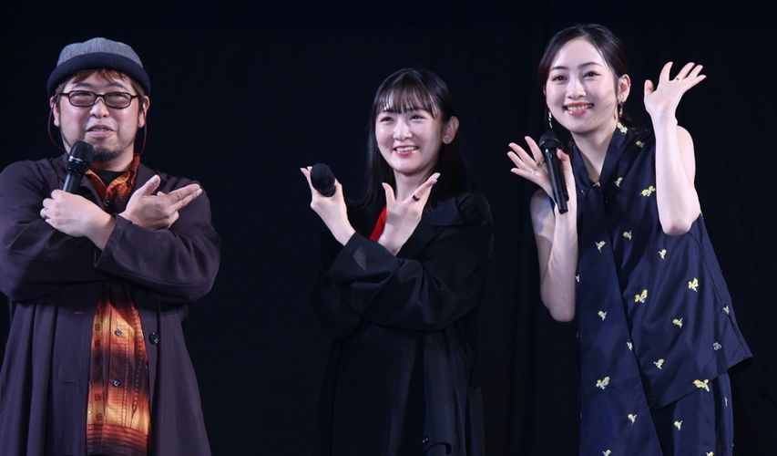 「大阪“怖”コン」に清水崇監督と生駒里奈、川添野愛が登場！『忌怪島／きかいじま』の怨霊”イマジョ”は“ホラー版ナウシカ”？