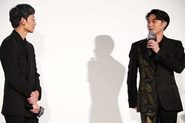 『最後まで行く』初日舞台挨拶の様子
