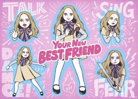 「ホラー通信」のメンバー、レイナスが手掛けた、ポップでかわいらしいミーガン