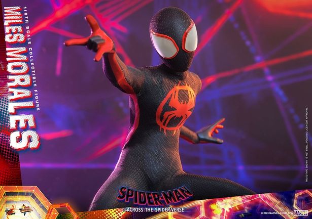 『スパイダーバース』新作に登場するスパイダーマンたちのフィギュアを紹介！(「【ムービー・マスターピース】『スパイダーマン：アクロス・ザ・スパイダーバース』1/6スケールフィギュア マイルス・モラレス／スパイダーマン[ボーナスアクセサリー付き]」)