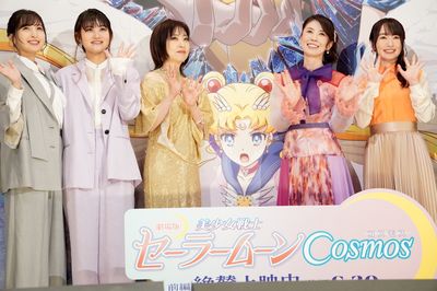 『セーラームーン』愛に満ちた舞台挨拶！