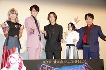 『スパイダーマン：アクロス・ザ・スパイダーバース』の舞台挨拶付き試写会が開催された