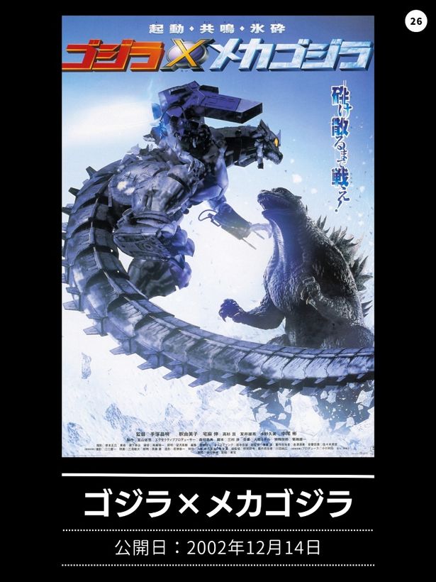 おなじみのメカゴジラが、“機龍”としてさらなる進化！