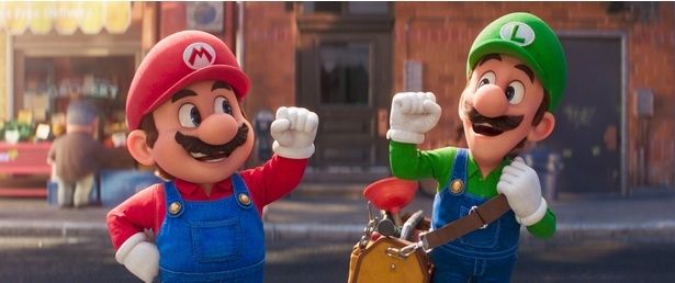 『ザ・スーパーマリオブラザーズ・ムービー』が2位にジャンプアップ！