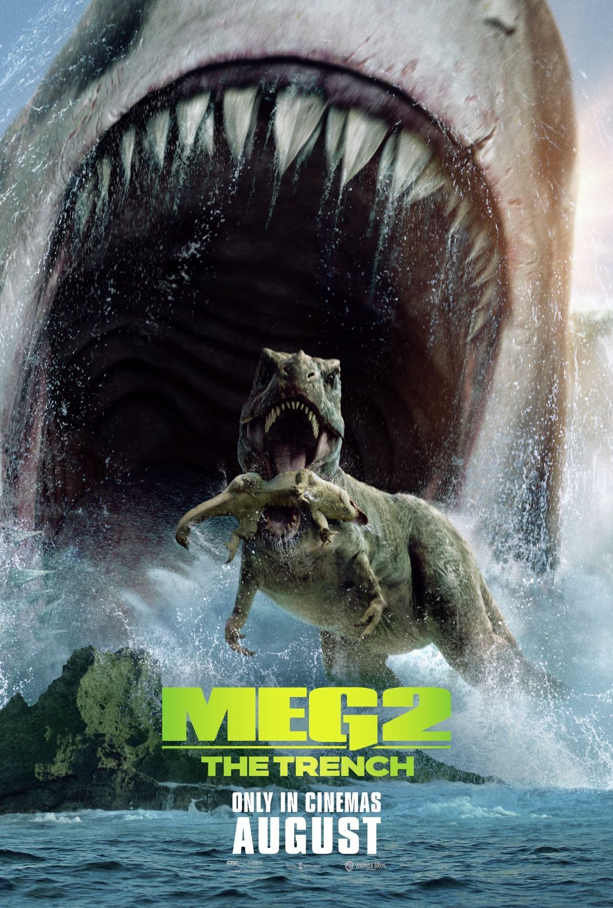 MEG ザ・モンスターズ2』大迫力の最新US版アート到着！IMAXほか 