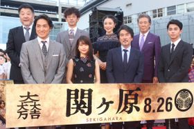 岡田准一らが『関ヶ原』完成披露イベントに参加