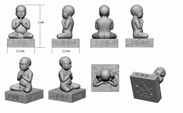 日本限定で赤子をかたどったハンコが特典に！