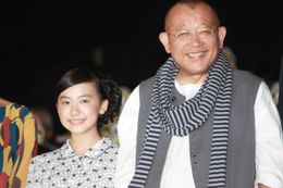 『怪盗グルーのミニオン大脱走』の声優を務めた笑福亭鶴瓶と芦田愛菜