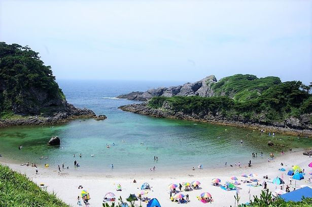 フォトセッション会場の後ろは、こんな絶景！