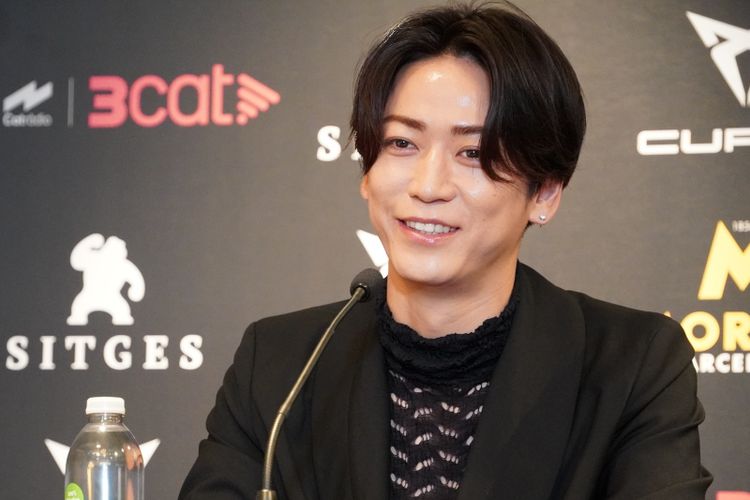 独占取材！亀梨和也、シッチェス映画祭への帰還を求められ笑顔…海外マスコミ陣に展望を明かす