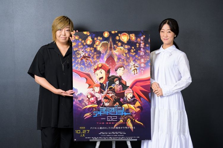 「出来上がった映像を観て『ヤバい』と思った」緒方恵美と釘宮理恵が映画『デジモン02』のアフレコを振り返る