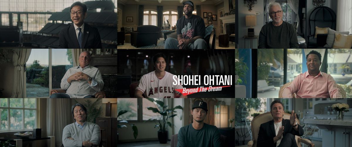 松井秀喜、ダルビッシュ有らの姿も！大谷翔平の人生に迫る『Shohei Ohtani - Beyond the Dream』予告映像