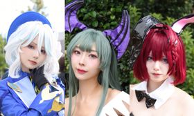 人気アニメ、ゲーム、コミックのヒロインに扮したコスプレイヤーが「池ハロ」に大集結！