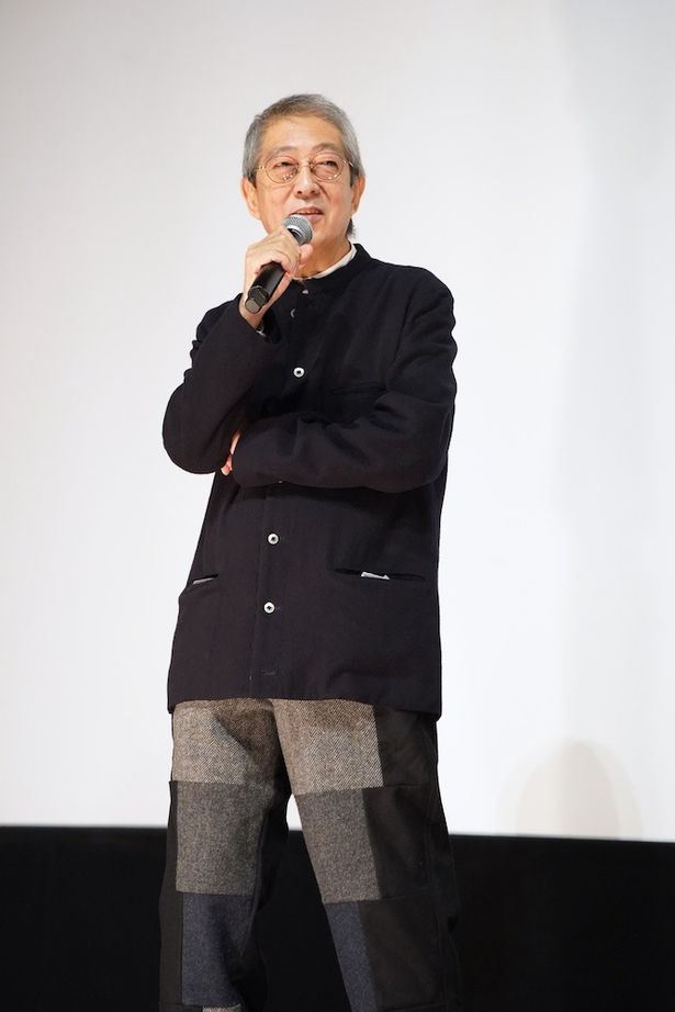 舞台挨拶は苦手。映画を作っている時が一番楽しいと話した荒井晴彦監督
