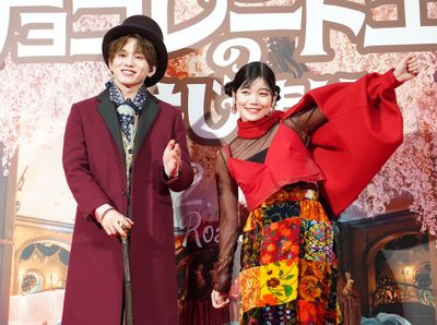 Da-iCE花村想太&セントチヒロ・チッチが映画『ウォンカとチョコレート工場のはじまり』(12月8日公開)の主題歌「ピュア・イマジネーション」を初歌唱！