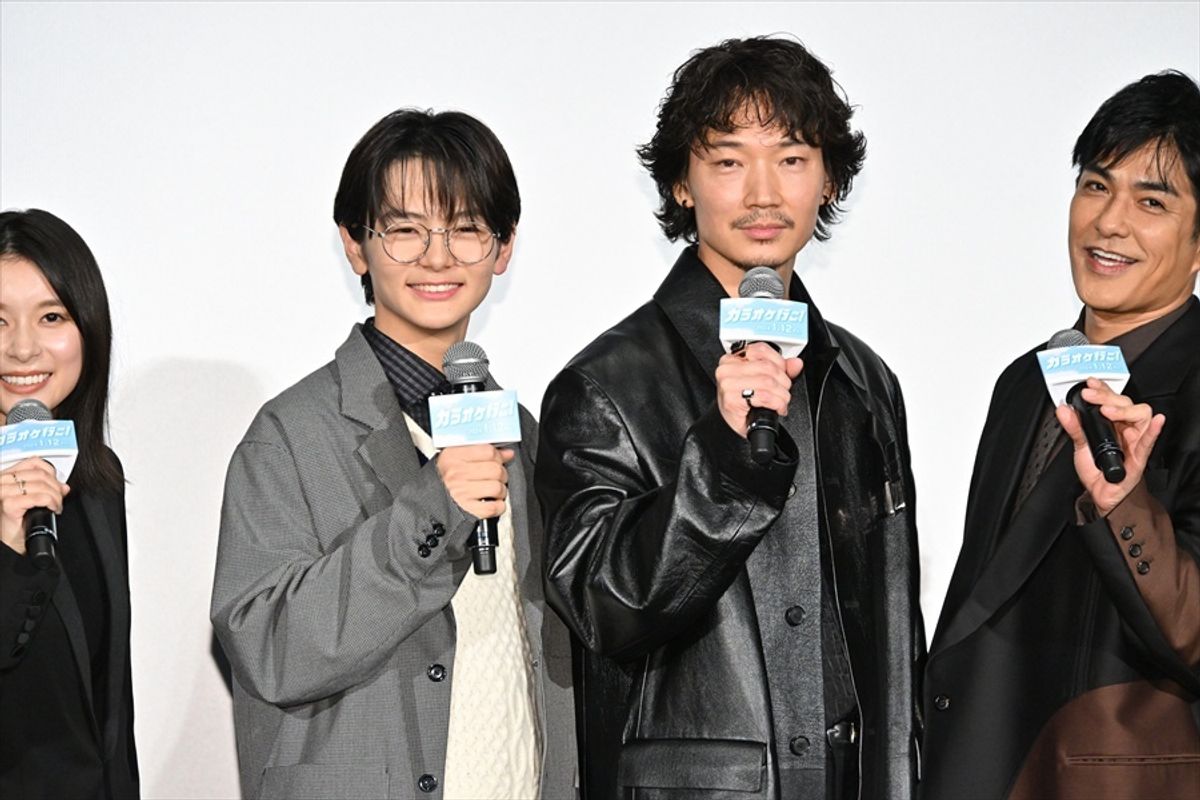 カラオケ行こ!』歌下手なヤクザ役の綾野剛、X JAPANの「紅 カラオケ行こ!』歌下手なヤクザ役の綾野剛、X JAPANの「紅