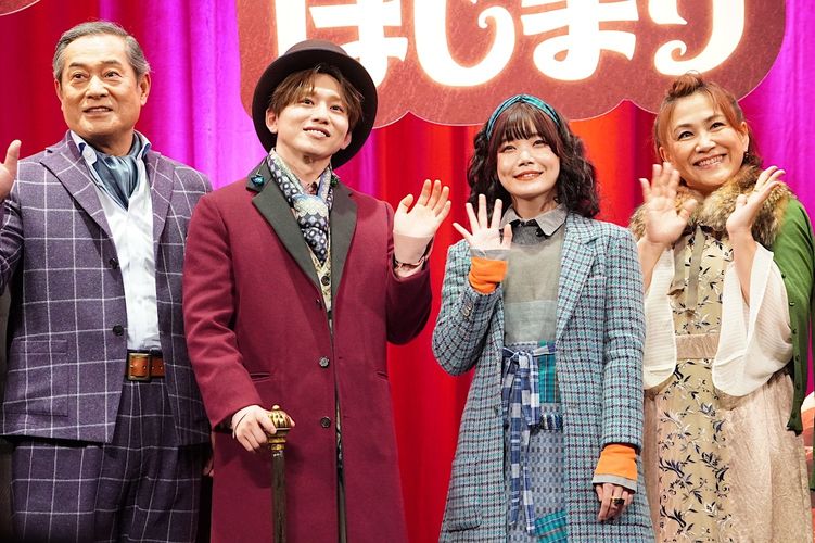 『ウォンカ』完全吹替版声優が役柄になりきった衣装で生歌唱！花村想太は松本梨香との共演に感激「生きてりゃいいことある」