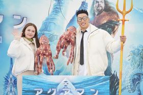『アクアマン／失われた王国』(2024年1月12日公開)のアンバサダーを務める関口メンディー＆村重杏奈がキックオフイベントに登場！
