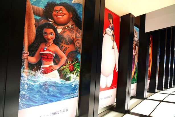 ディズニー人気作品がズラり