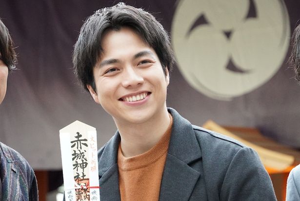 今年の抱負を語った重岡大毅