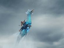 アクアマンは シードラゴンのストームを自在に乗りこなす