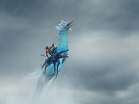 アクアマンは シードラゴンのストームを自在に乗りこなす