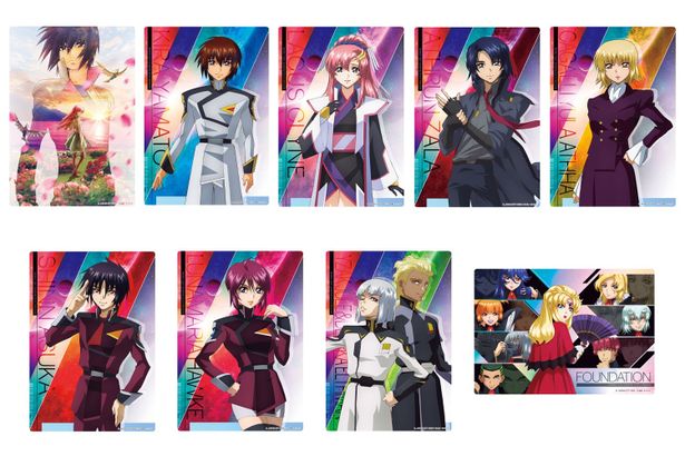 ジャンボカードダス／フラットガシャポン「機動戦士ガンダムSEED FREEDOM クリアビジュアルポスター」