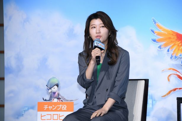 ハト集団のリーダー、チャンプ役のヒコロヒー