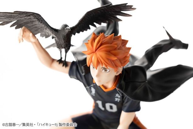 【写真を見る】躍動感抜群！フィギュアで集めたい「ハイキュー!!」烏野コンビ(「ARTFX J ハイキュー!! 日向翔陽 1/8スケール 完成品フィギュア」)