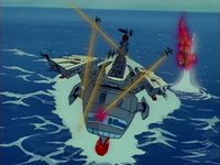 アニメ『宇宙空母ブルーノア』の30センチ定規　入手困難 8010-876-