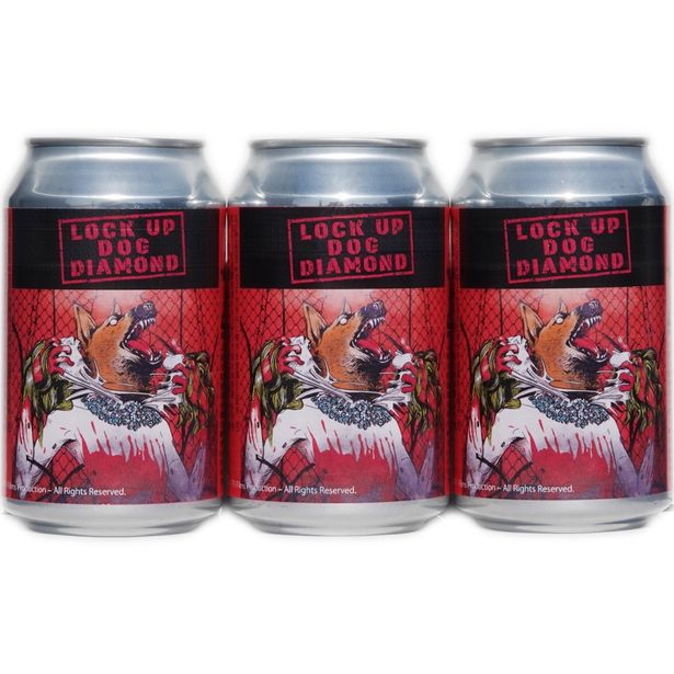 Derailleur Brew Worksとのコラボビールは「LOCK UP DOG DIAMOND」