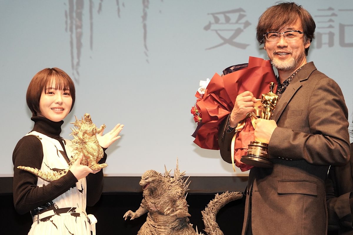 山崎貴監督、アカデミー賞視覚効果賞は「完全にゴジラのおかげ」お祝い